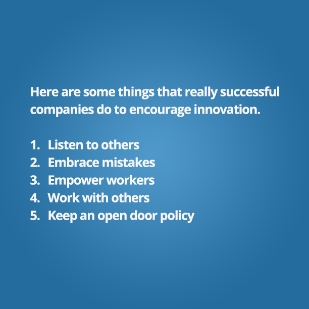 how to have a culture of innovation